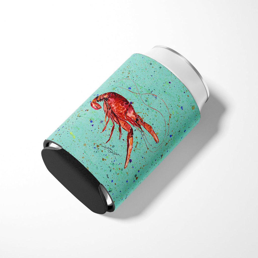 Crawfish Can or Bottle Hugger Cooler Sleeve for Standard 12 oz Cans, Insulated Foam Beer & Soda Can Hugger Reusable
