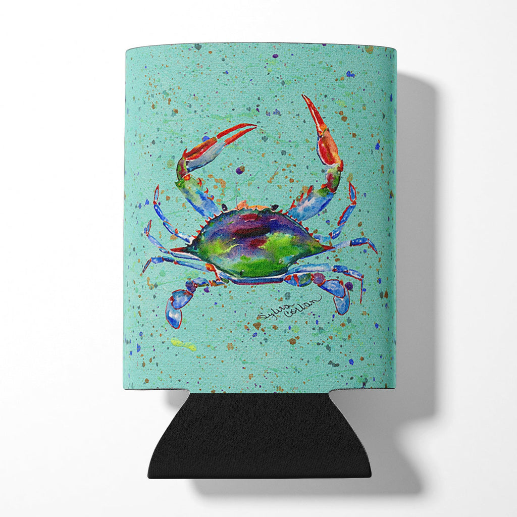 Crab Can or Bottle Hugger Cooler Sleeve for Standard 12 oz Cans, Insulated Foam Beer & Soda Can Hugger Reusable
