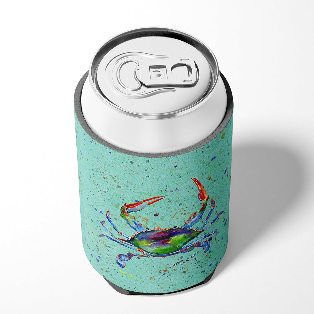 Crab Can or Bottle Hugger Cooler Sleeve for Standard 12 oz Cans, Insulated Foam Beer & Soda Can Hugger Reusable