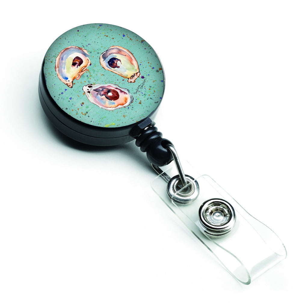 Oyster Retractable Badge Reel for Nurses ID Badge Holder with Clip Retractable Employee Badge Holder, Belt Clip