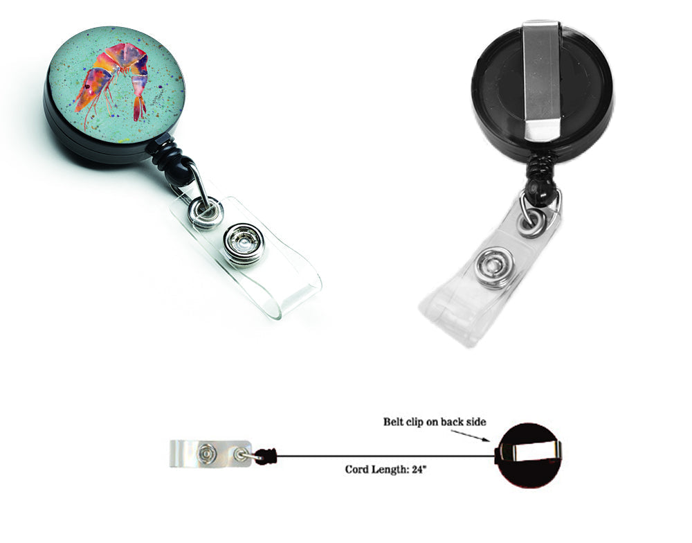 Shrmip Retractable Badge Reel for Nurses ID Badge Holder with Clip Retractable Employee Badge Holder, Belt Clip