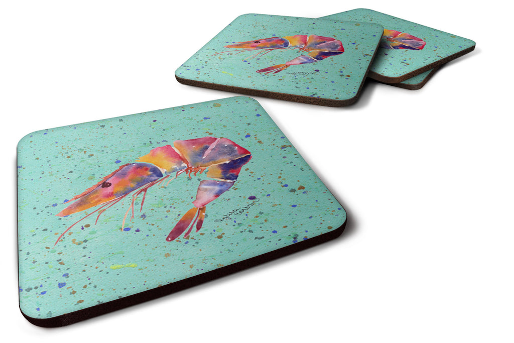 Shrmip Foam Coasters Set of 4 Cup Coasters for Indoor Outdoor, Tabletop Protection, Anti Slip, Mouse pad Material