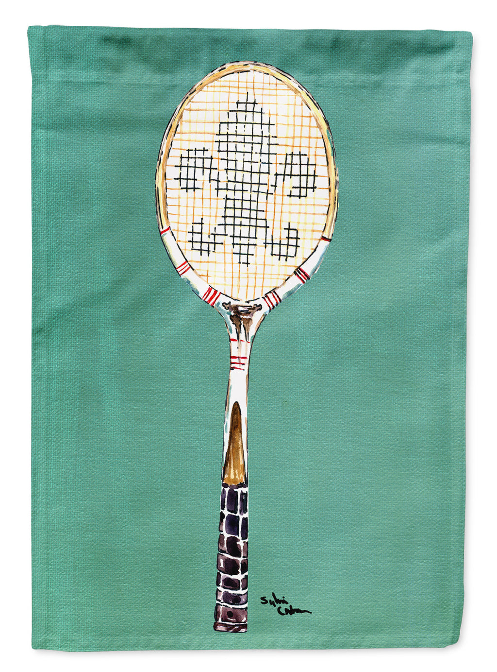 Fleur de lis Tennis House Flag 28x40 Porch Sleeve Pole Decorative Outside Yard Banner Artwork Wall Hanging, Polyester