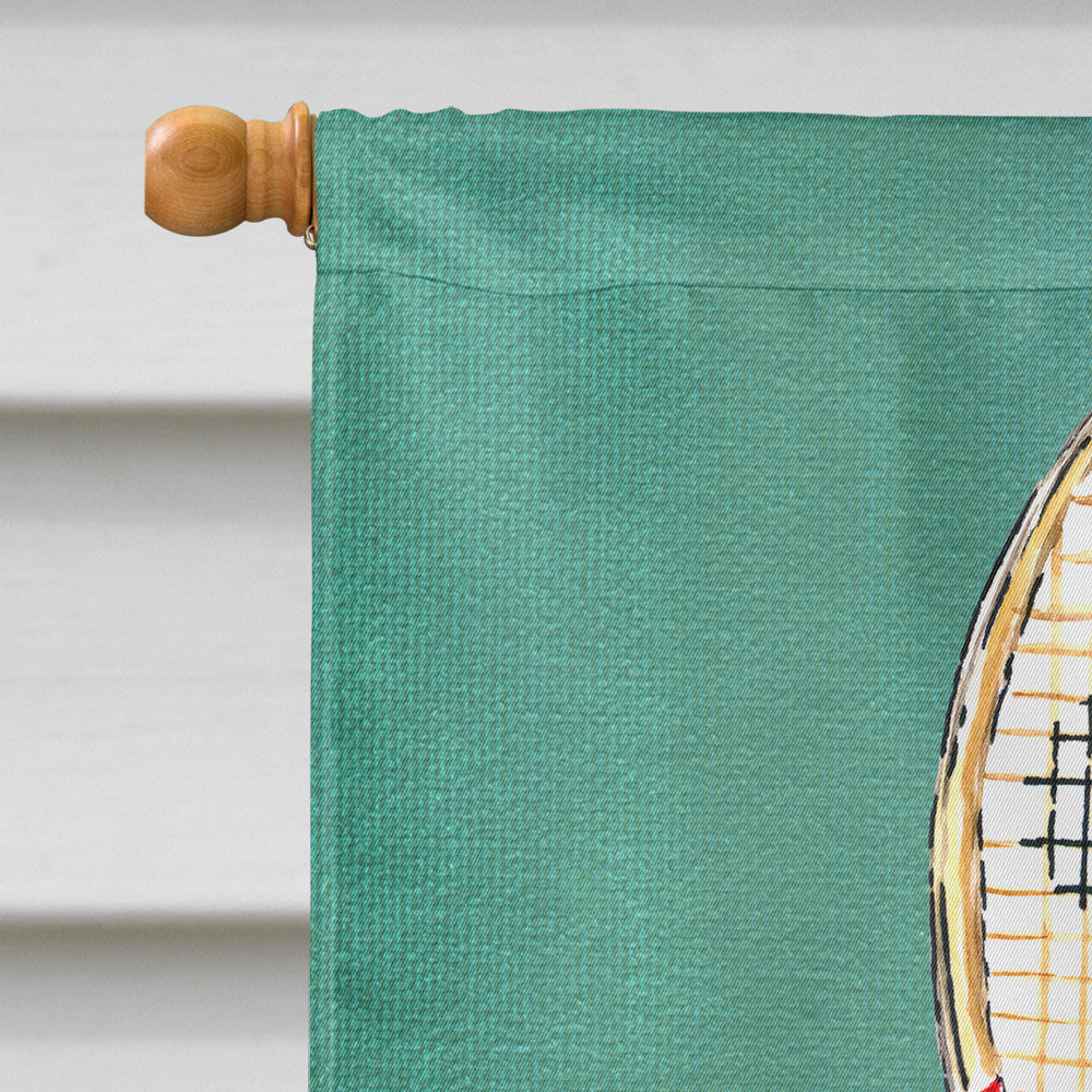 Fleur de lis Tennis House Flag 28x40 Porch Sleeve Pole Decorative Outside Yard Banner Artwork Wall Hanging, Polyester