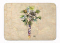 Palm Tree Memory Foam Kitchen Mat Machine Washable Anti-Fatigue Cushion Comfort Bath or Kitchen Rug