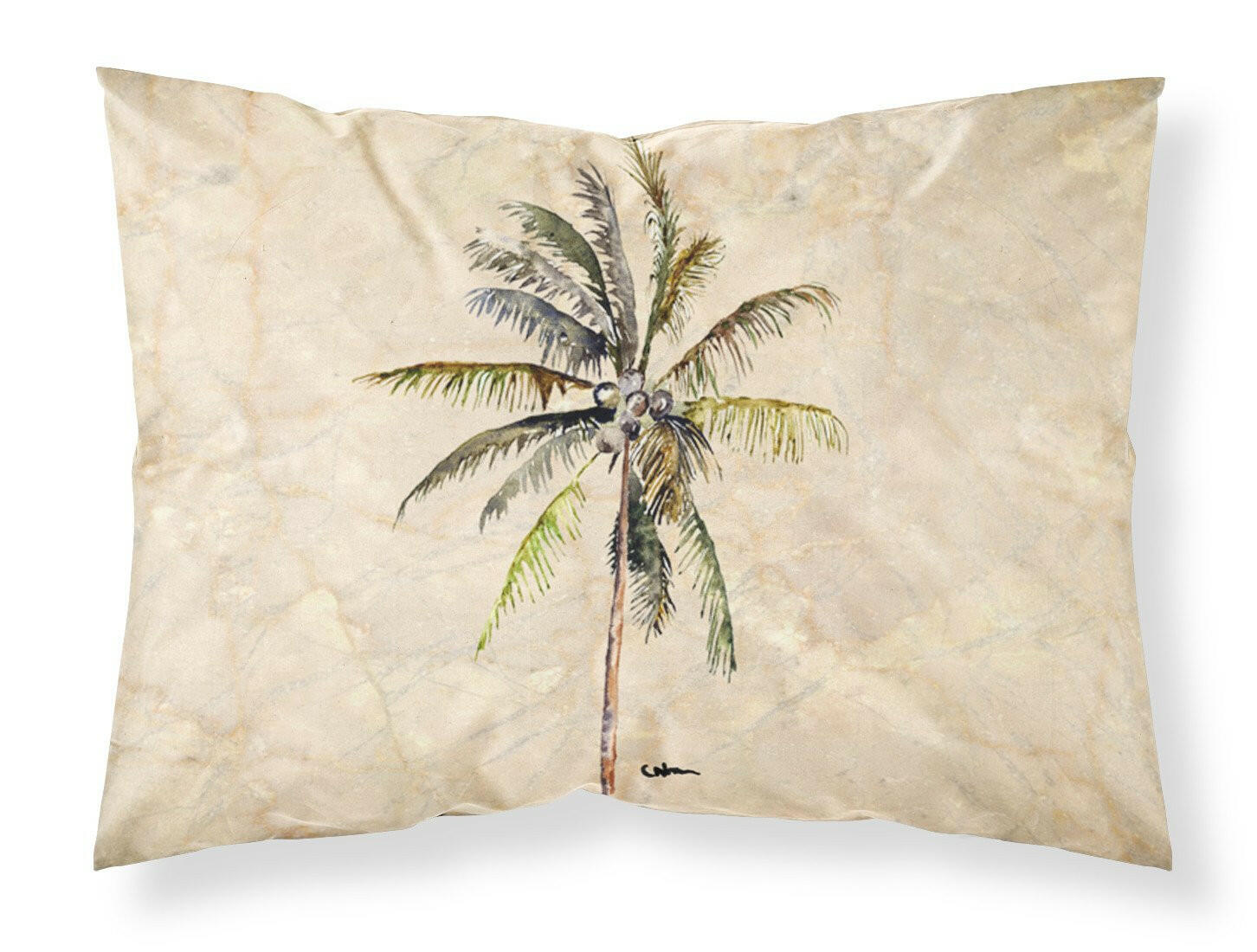 Palm Tree Standard Pillowcase Lightweight Super Soft Easy Care Decorative Artwork Pillowcase, Standard