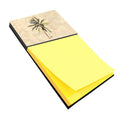 Palm Tree Watercolor Sticky Note Holder Refillable Dispenser Desk Accessory 3x3 Pad Gift