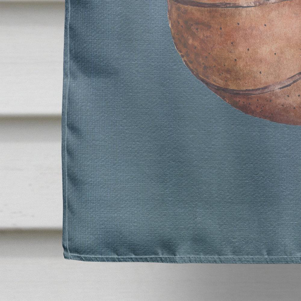 Basketball House Flag 28x40 Porch Sleeve Pole Decorative Outside Yard Banner Artwork Wall Hanging, Polyester
