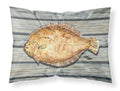 Fish Flounder Standard Pillowcase Lightweight Super Soft Easy Care Decorative Artwork Pillowcase, Standard