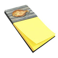 Fish Flounder Watercolor Sticky Note Holder Refillable Dispenser Desk Accessory 3x3 Pad Gift