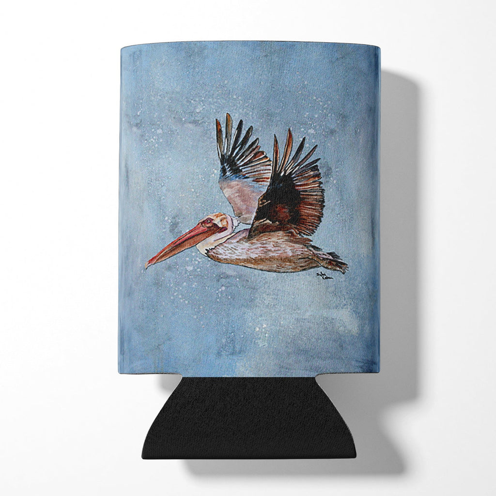 Bird - Pelican Can or Bottle Hugger Cooler Sleeve for Standard 12 oz Cans, Insulated Foam Beer & Soda Can Hugger Reusable