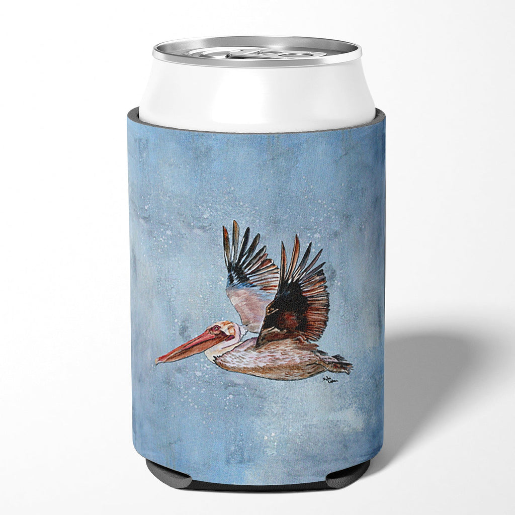 Bird - Pelican Can or Bottle Hugger Cooler Sleeve for Standard 12 oz Cans, Insulated Foam Beer & Soda Can Hugger Reusable