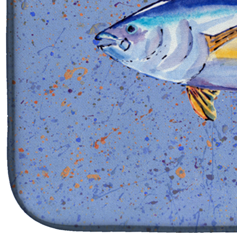 Tuna Fish Dish Drying Mat Absorbent Dish Drying Mat Pad for Kitchen Counter Dish Drainer Mat for Countertop, 14 x 21", Multicolor