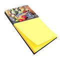 Barq's and Crabs Watercolor Sticky Note Holder Refillable Dispenser Desk Accessory 3x3 Pad Gift