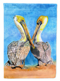 Pelican House Flag 28x40 Porch Sleeve Pole Decorative Outside Yard Banner Artwork Wall Hanging, Polyester