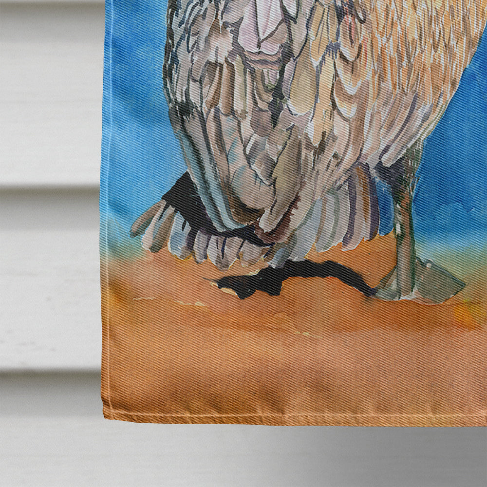Pelican House Flag 28x40 Porch Sleeve Pole Decorative Outside Yard Banner Artwork Wall Hanging, Polyester