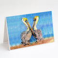 Pelican Greeting Cards Pack of 8 Blank Cards with Envelopes Whimsical A7 Size 5x7