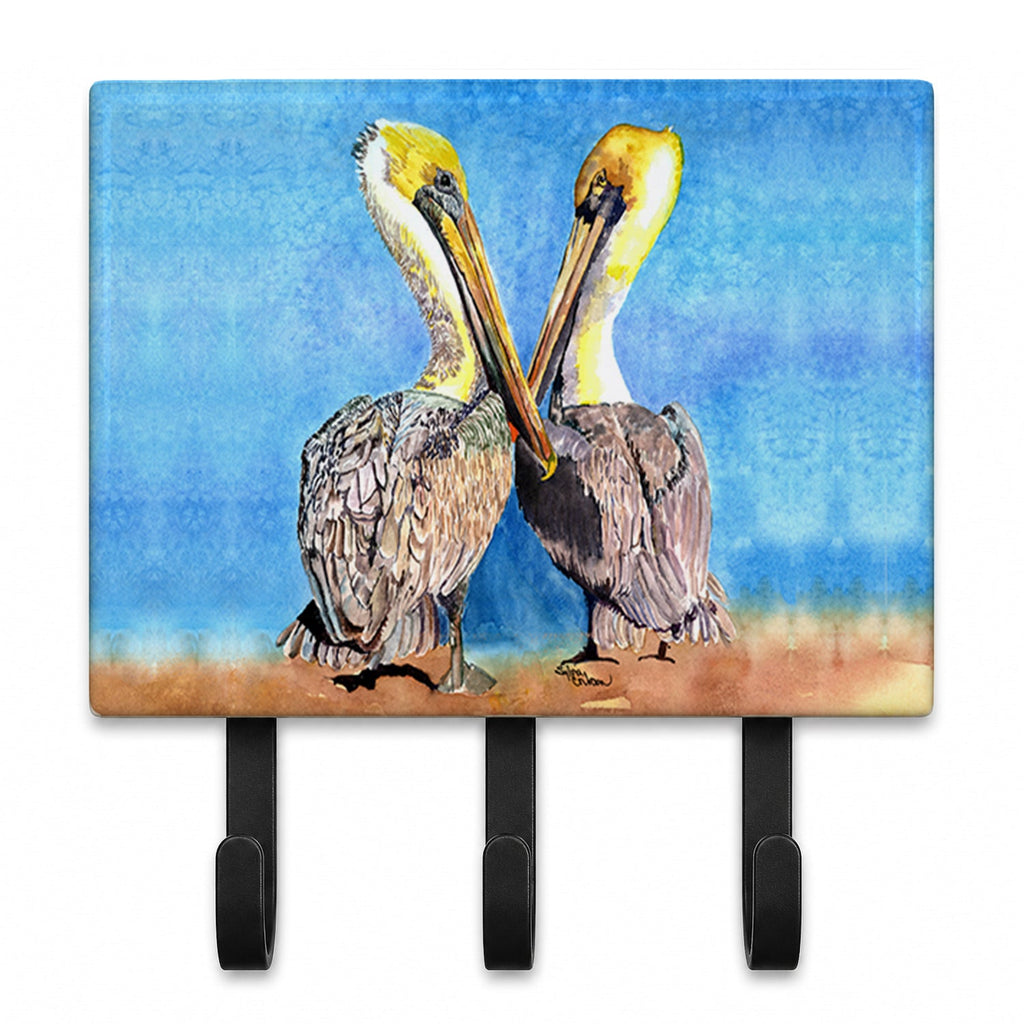 Pelican Leash or Key Holder Wall Hooks, Coat Rack Wall Mount, for Hanging Keys, Towels, Aprons, Leashes