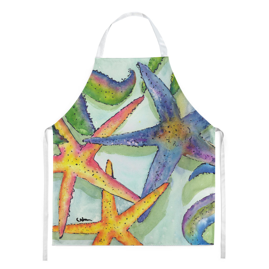 Starfish Apron Cooking Kitchen Server Baking Crafts Gardening for Adult Women Men, Unisex, Large, Multicolor