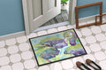 Manatee Doormat Indoor Outdoor 24H X 36W Front Door Mat Rugs for Entryway, Non Slip Washable Low Pile,