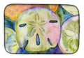Sand Dollar Dish Drying Mat Absorbent Dish Drying Mat Pad for Kitchen Counter Dish Drainer Mat for Countertop, 14 x 21", Multicolor
