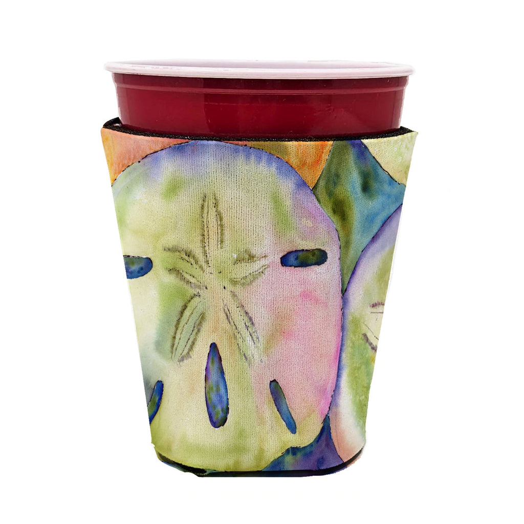 Sand Dollar Red Cup Hugger Sleeve for 16–22 oz Party Cups, Insulated Foam Drink Holder for Iced Coffee, Tailgate & BBQ Reusable