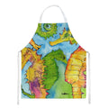 Seahorse Apron Cooking Kitchen Server Baking Crafts Gardening for Adult Women Men, Unisex, Large, Multicolor