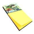 Turtle Loggerhead Watercolor Sticky Note Holder Refillable Dispenser Desk Accessory 3x3 Pad Gift