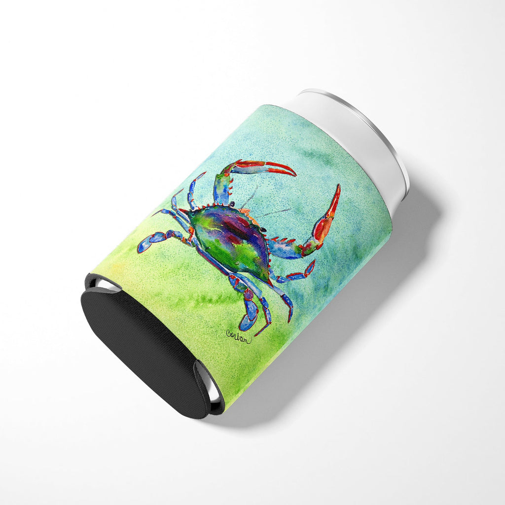 Crab Can or Bottle Hugger Cooler Sleeve for Standard 12 oz Cans, Insulated Foam Beer & Soda Can Hugger Reusable