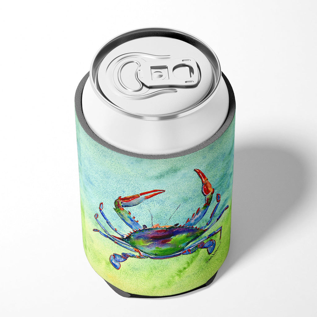 Crab Can or Bottle Hugger Cooler Sleeve for Standard 12 oz Cans, Insulated Foam Beer & Soda Can Hugger Reusable