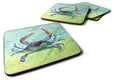Crab Foam Coasters Set of 4 Cup Coasters for Indoor Outdoor, Tabletop Protection, Anti Slip, Mouse pad Material