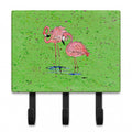 Flamingo Leash or Key Holder Wall Hooks, Coat Rack Wall Mount, for Hanging Keys, Towels, Aprons, Leashes