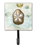 Beach Gold Sand Dollar #3 Leash or Key Holder Wall Hooks, Key Hooks Holder, Coat Rack Wall Mount, Coat Hooks, Hooks for Hanging Keys, Towels, Aprons, Leashes