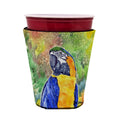 Parrots Galore Red Cup Hugger Sleeve for 16–22 oz Party Cups, Insulated Foam Drink Holder for Iced Coffee, Tailgate & BBQ Reusable