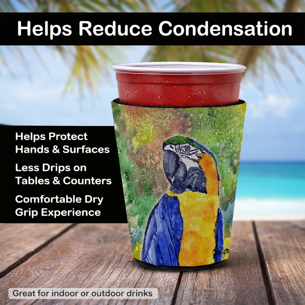 Parrots Galore Red Cup Hugger Sleeve for 16–22 oz Party Cups, Insulated Foam Drink Holder for Iced Coffee, Tailgate & BBQ Reusable