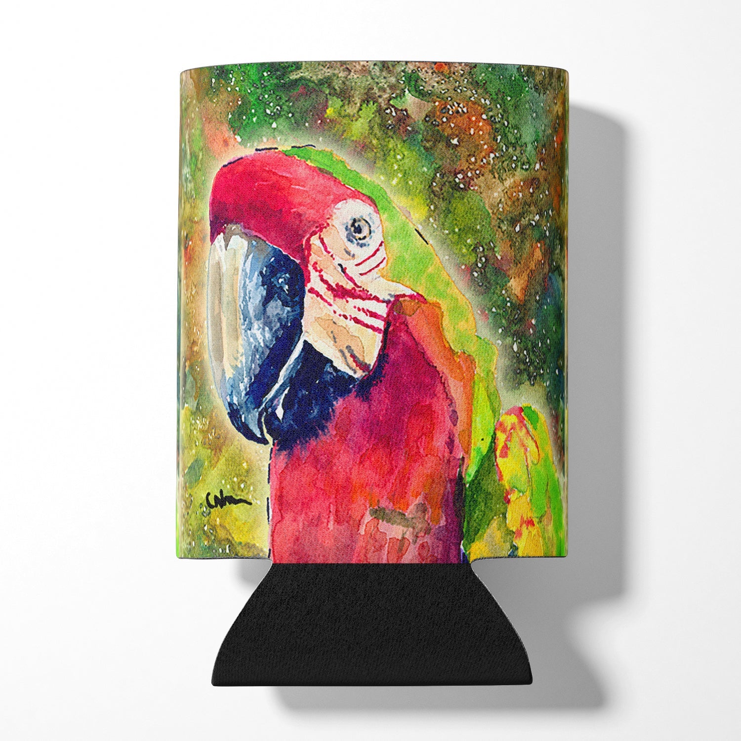 Parrot  Parrot Head Can or Bottle Hugger Cooler Sleeve for Standard 12 oz Cans, Insulated Foam Beer & Soda Can Hugger Reusable