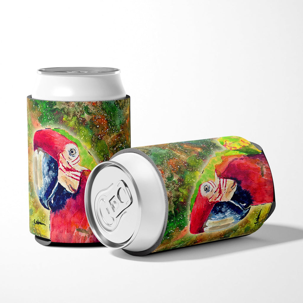 Parrot  Parrot Head Can or Bottle Hugger Cooler Sleeve for Standard 12 oz Cans, Insulated Foam Beer & Soda Can Hugger Reusable