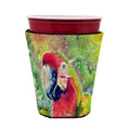 Parrot  Parrot Head Red Cup Hugger Sleeve for 16–22 oz Party Cups, Insulated Foam Drink Holder for Iced Coffee, Tailgate & BBQ Reusable
