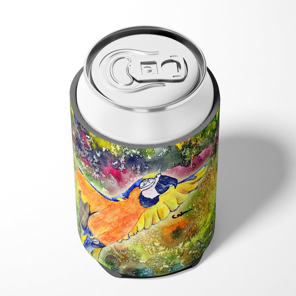 Parrot  Parrot Head Can or Bottle Hugger Cooler Sleeve for Standard 12 oz Cans, Insulated Foam Beer & Soda Can Hugger Reusable