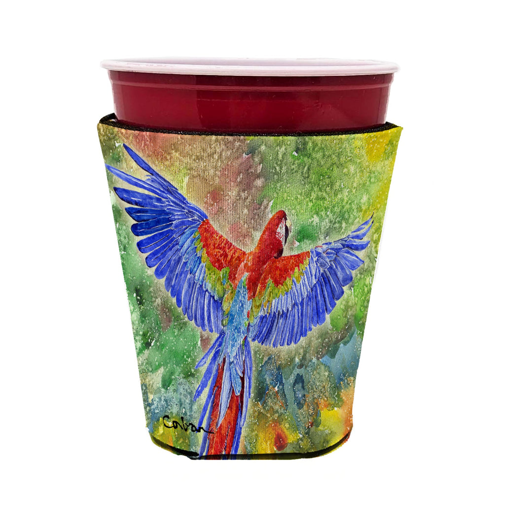 Red Cup Hugger Sleeve for 16–22 oz Party Cups, Insulated Foam Drink Holder for Iced Coffee, Tailgate & BBQ Reusable