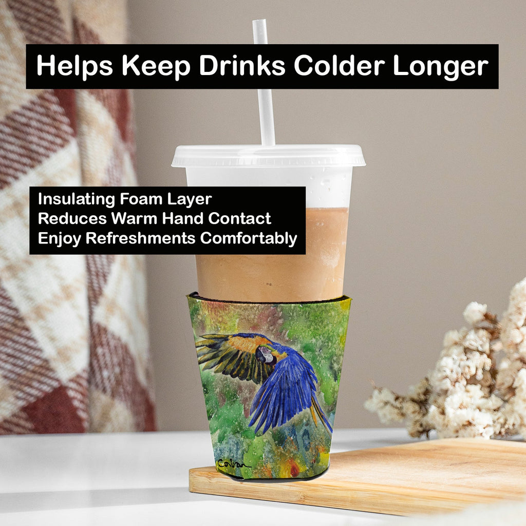 Red Cup Hugger Sleeve for 16–22 oz Party Cups, Insulated Foam Drink Holder for Iced Coffee, Tailgate & BBQ Reusable