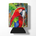 Parrot Can or Bottle Hugger Cooler Sleeve for Standard 12 oz Cans, Insulated Foam Beer & Soda Can Hugger Reusable