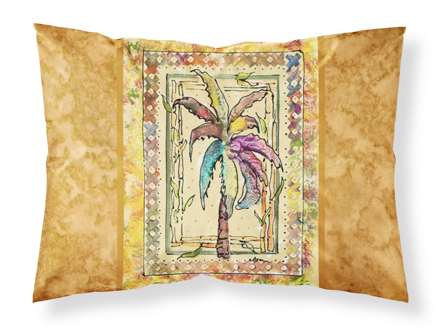 Palm Tree Standard Pillowcase Lightweight Super Soft Easy Care Decorative Artwork Pillowcase, Standard