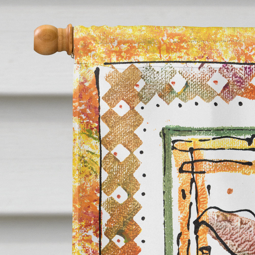 Palm Tree House Flag 28x40 Porch Sleeve Pole Decorative Outside Yard Banner Artwork Wall Hanging, Polyester