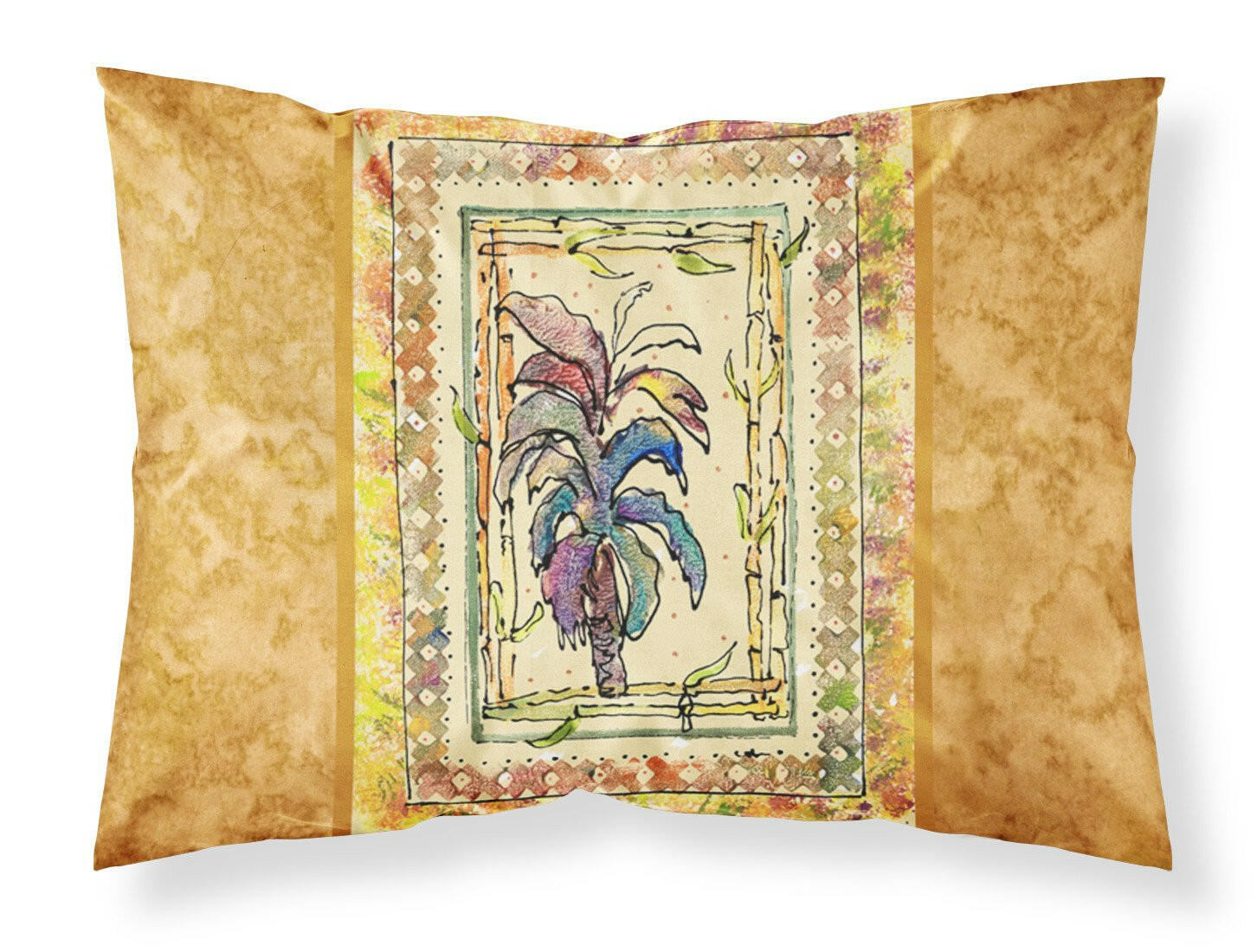 Palm Tree Standard Pillowcase Lightweight Super Soft Easy Care Decorative Artwork Pillowcase, Standard