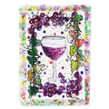 Wine House Flag 28x40 Porch Sleeve Pole Decorative Outside Yard Banner Artwork Wall Hanging, Polyester