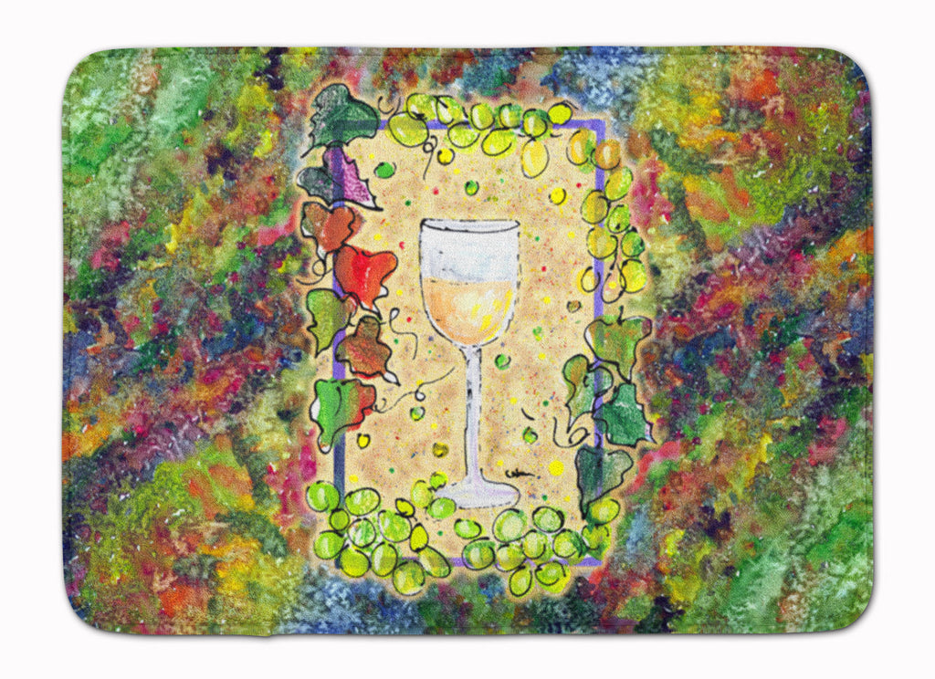 Wine Memory Foam Kitchen Mat Machine Washable Anti-Fatigue Cushion Comfort Bath or Kitchen Rug