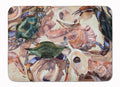 Crab Memory Foam Kitchen Mat Machine Washable Anti-Fatigue Cushion Comfort Bath or Kitchen Rug