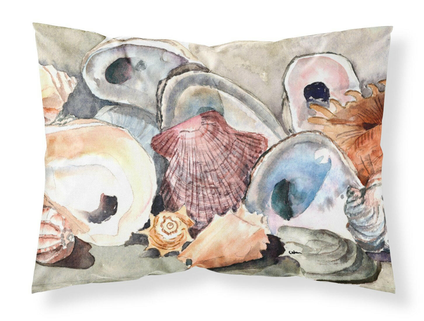 Sea Shells Standard Pillowcase Lightweight Super Soft Easy Care Decorative Artwork Pillowcase, Standard