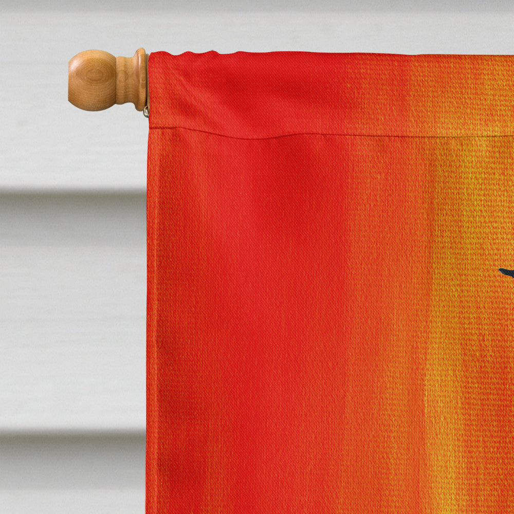 Mermaid in Witches Hat Halloween House Flag 28x40 Porch Sleeve Pole Decorative Outside Yard Banner Artwork Wall Hanging, Polyester